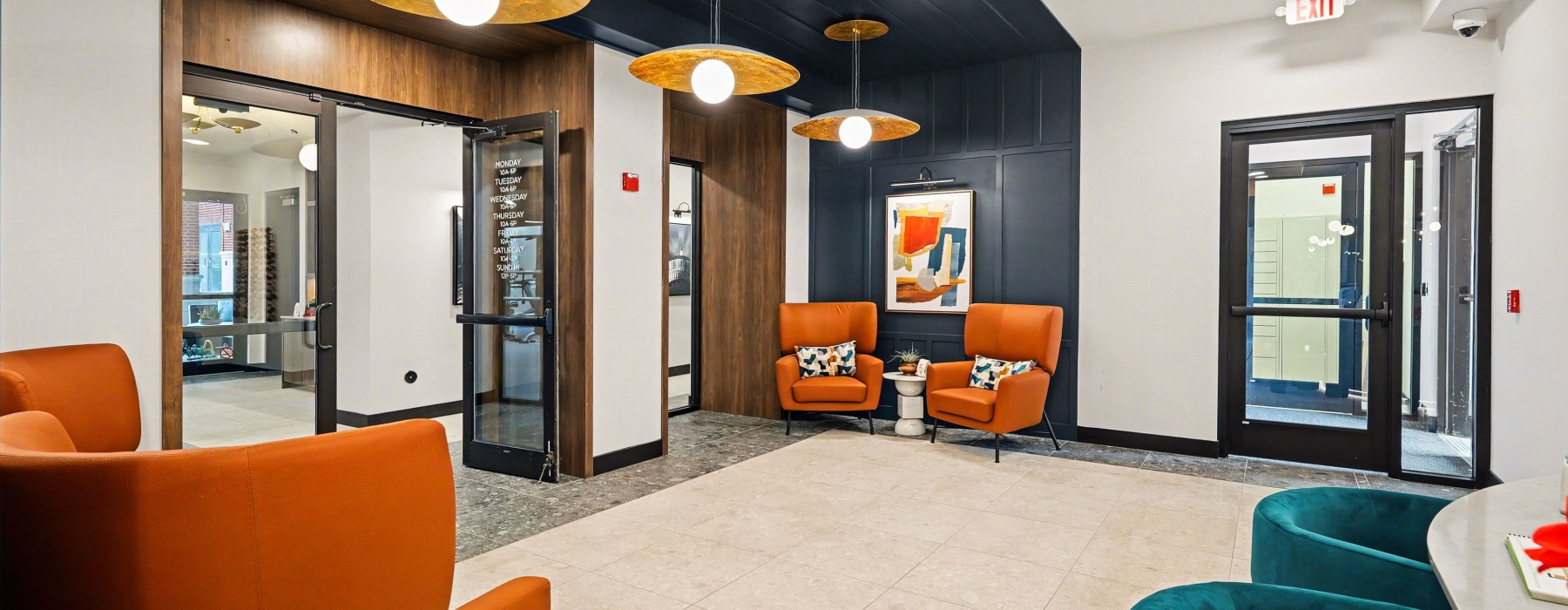 Renovated leasing office welcomes you!