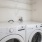 a washer and a dryer in a room